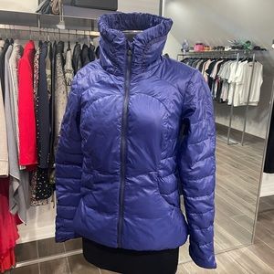 Lululemon jacket with ruffle sleeves in size 8